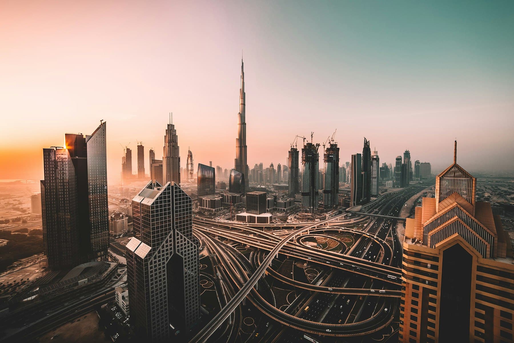 Dubai skyline, where CodeBuzzers builds financial software for UAE businesses