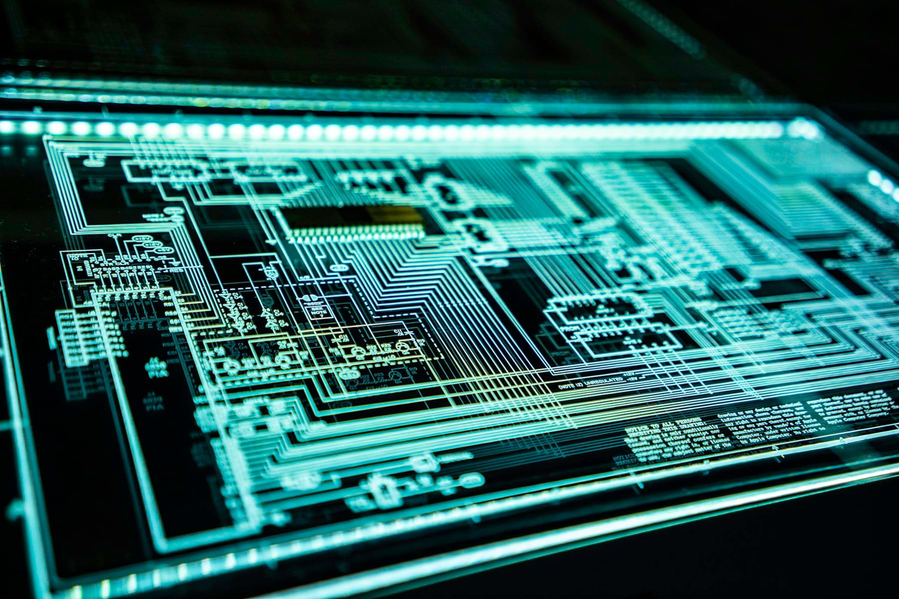 Processor detail representing machine learning applied to financial data